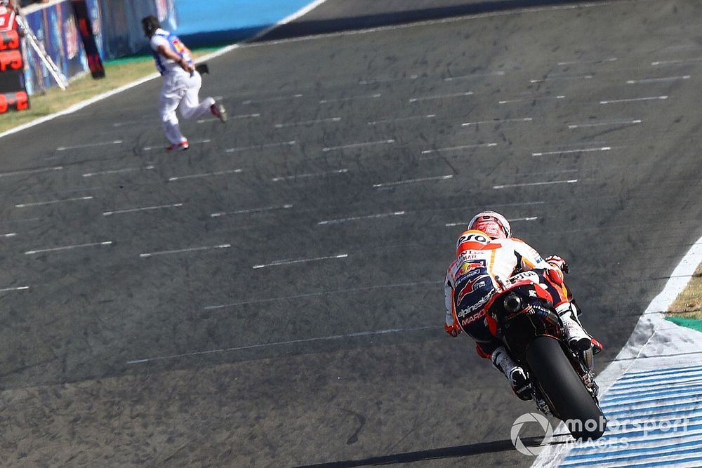 Márquez, sin sanción por su incidente con Rins en Jerez