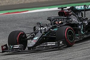 Mercedes domina en Austria, con "Checo" Pérez tercero