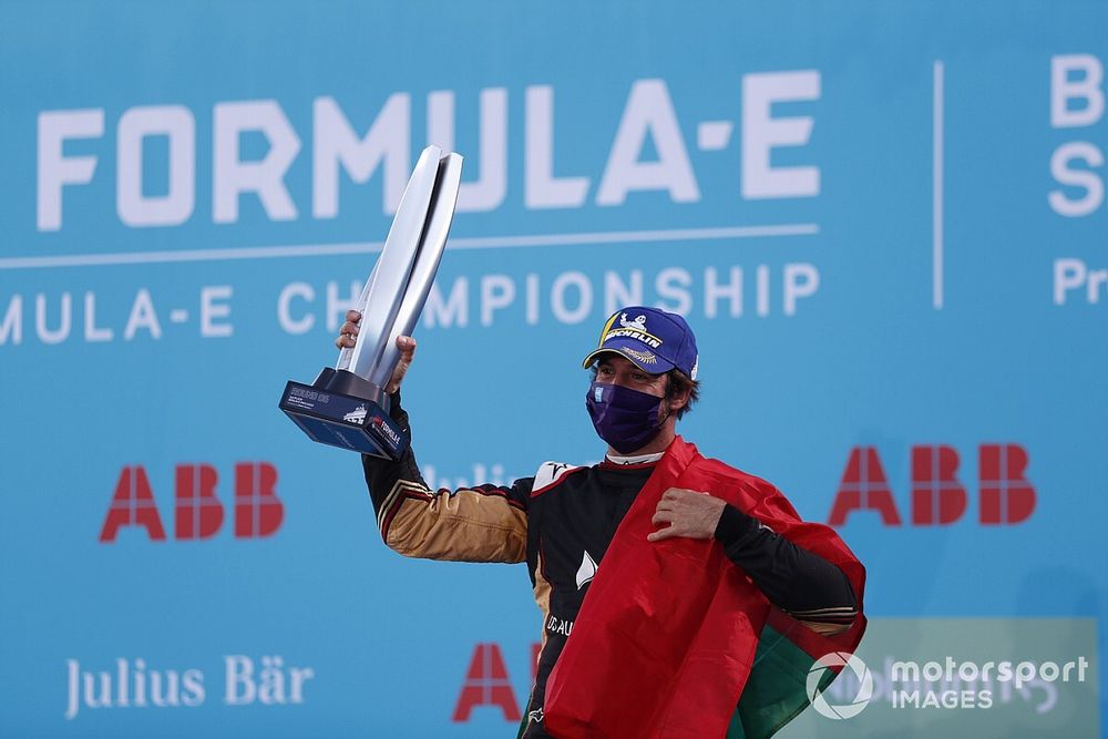 Race Winner Antonio Felix da Costa, DS Techeetah