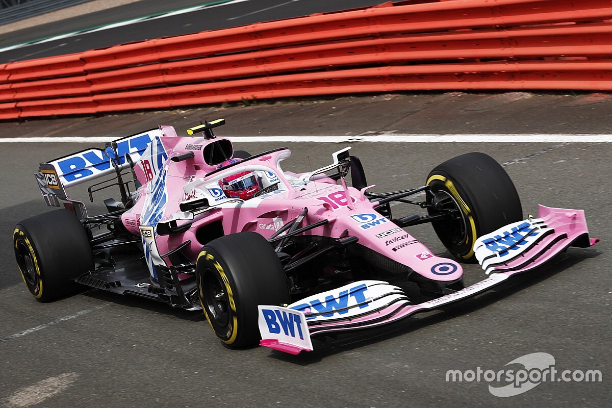 F1: la Racing Point gira a Silverstone con la RP20 2020