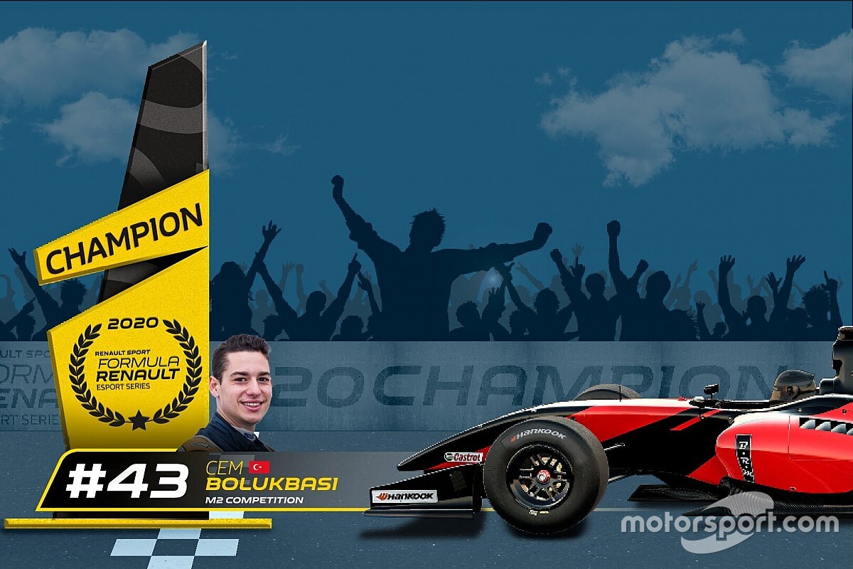 Formula Renault Esport Series'in ilk şampiyonu Cem Bölükbaşı oldu!