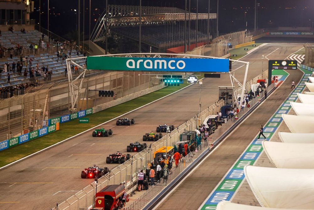 Pr&aacute;ctica de salida en los test de Bahrein 2024