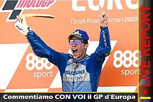 REPORT LIVE: Commentiamo con voi il GP d'Europa