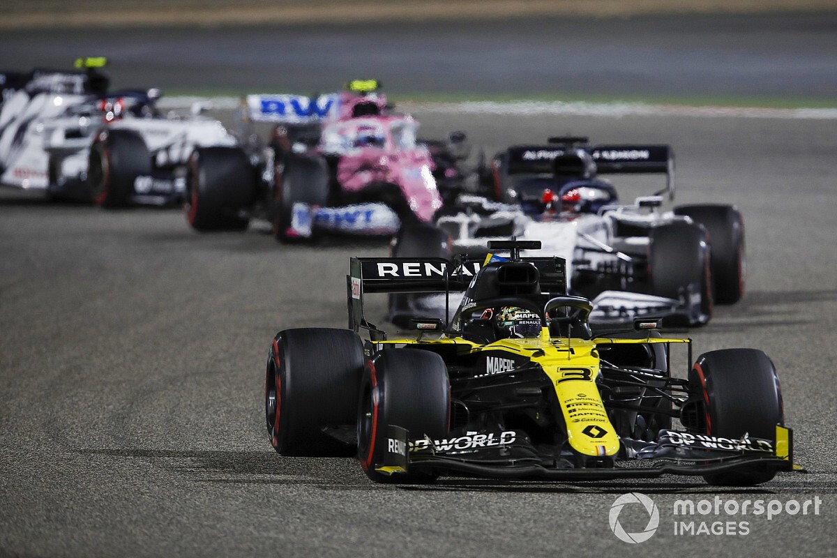 Ricciardo: Hadden Perez de GP van Sakhir niet mogen laten winnen