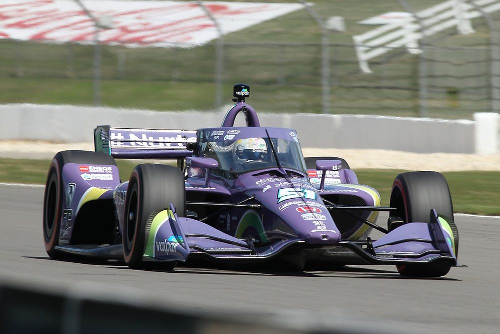 Grosjean “super happy” with P7 for IndyCar Series debut