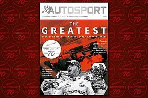Autosport 70th Anniversary special issue on pre-sale
