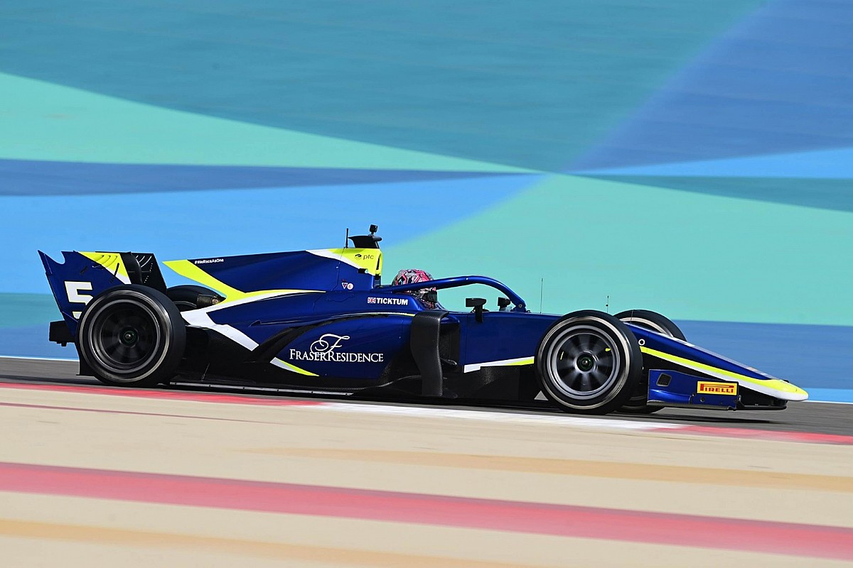 Ticktum leads opening session of Bahrain F2 test