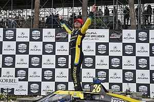 Herta "didn't think we had a shot at winning" Long Beach from 14th