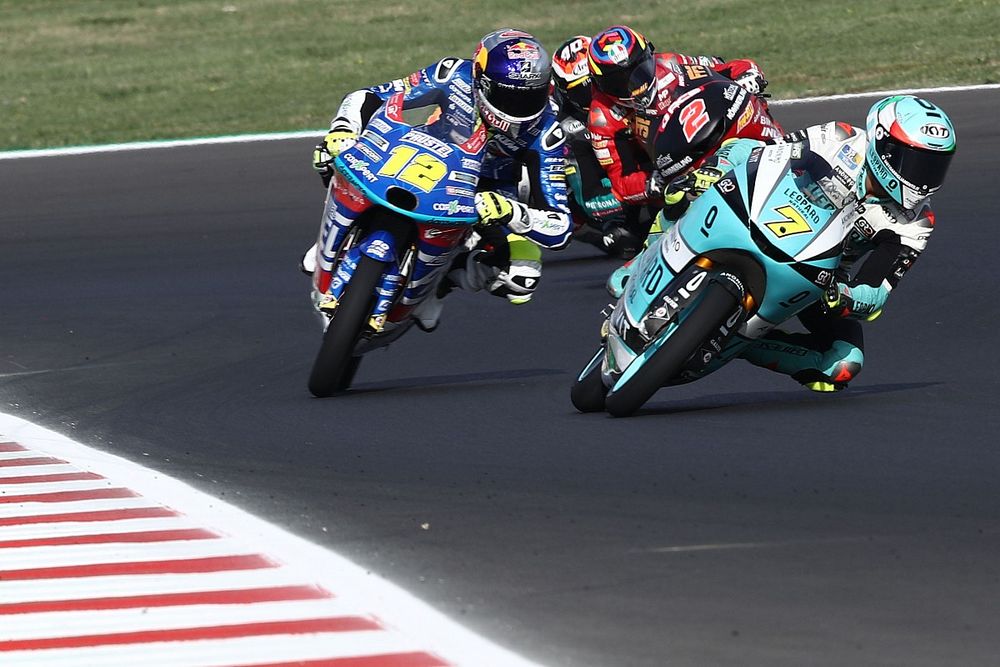 Moto3サンマリノ決勝:フォッジアが2連勝でランク2番手浮上。日本勢は佐々木10位が最上位