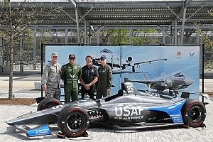 Daly unveils U.S. Air Force fighter jet livery for Indy 500