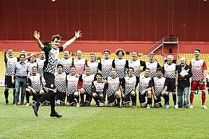 GALERÍA: Futbol y F1 en Mónaco