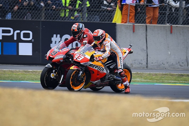 Márquez: “¿Dónde está el límite de Mugello, hasta que pase algo grave?”