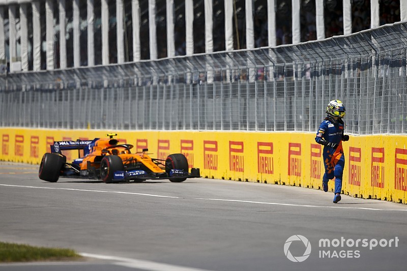 «Повезло, что все не закончилось хуже». McLaren не смогла объяснить поломку Норриса