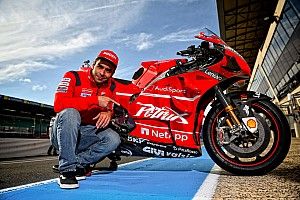 Petrucci avverte: "Bisogna fare attenzione ai cordoli, sono molto scivolosi"