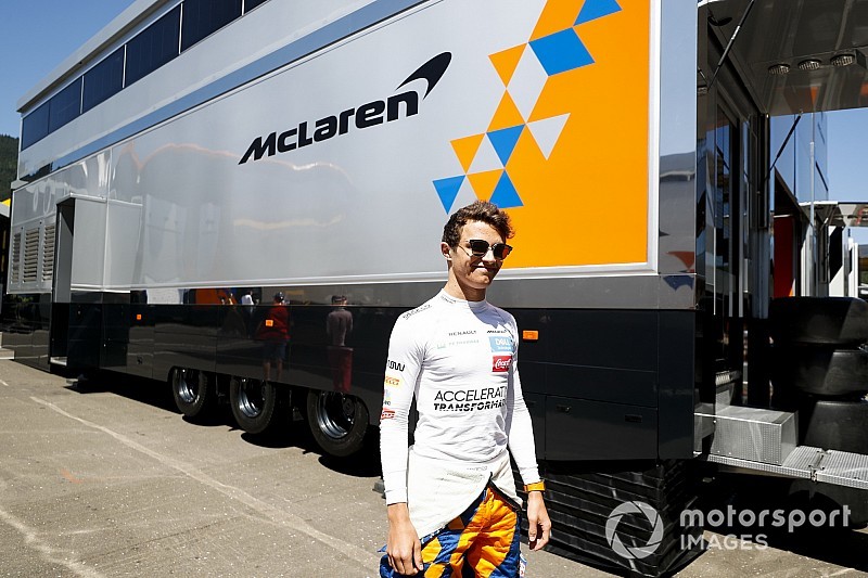 Norris s'attend à voir de plus en plus de gamers rouler sur circuit