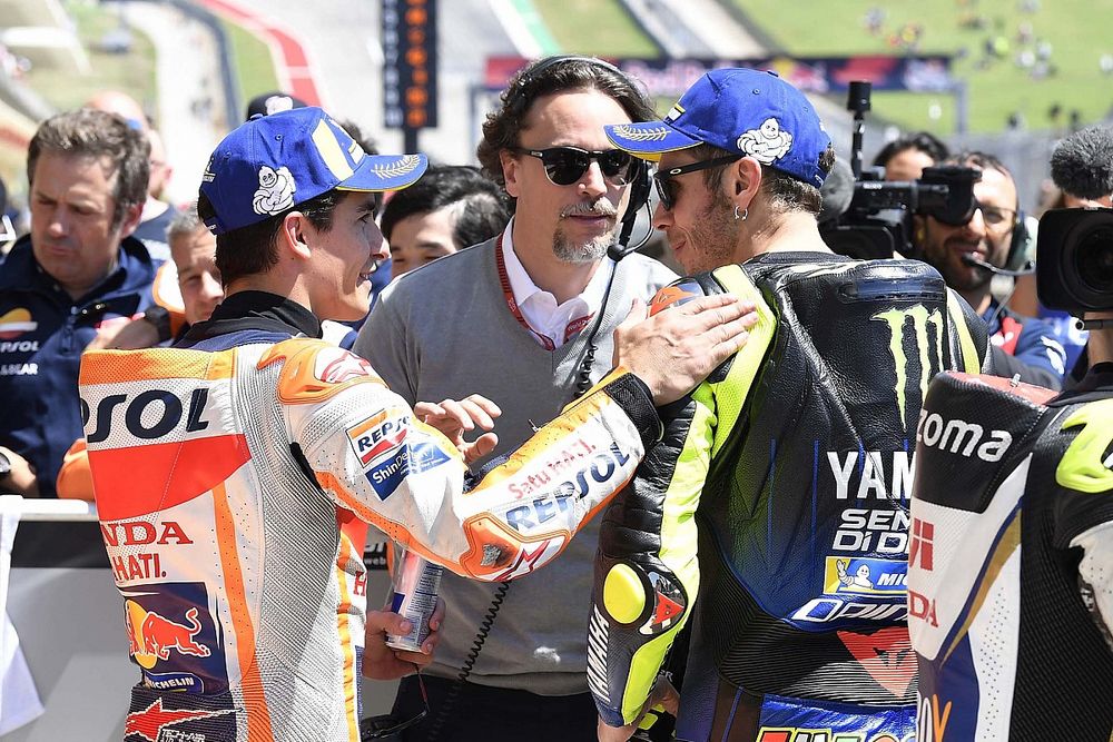 Márquez, a una pole de alcanzar la marca de Rossi en MotoGP