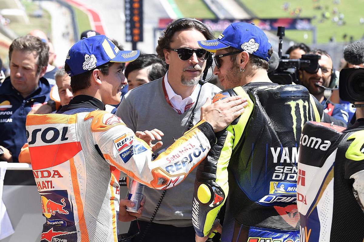 Márquez, a una pole de alcanzar la marca de Rossi en MotoGP