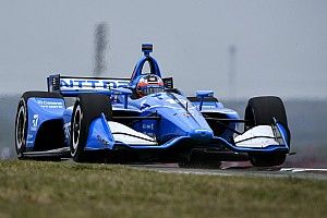 Barber IndyCar: Rosenqvist leads disrupted opening practice