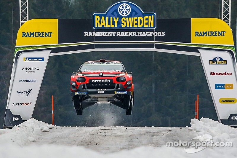 Suecia espera tener nieve para su fecha del WRC