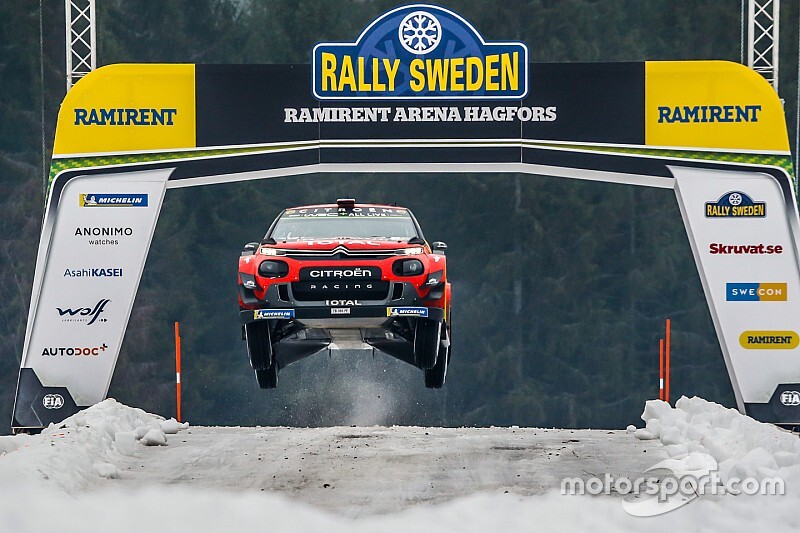 Suecia espera tener nieve para su fecha del WRC