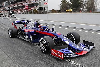 Líder do dia nos testes em Barcelona na Fórmula 1, Kvyat diz que ser 1º não era prioridade