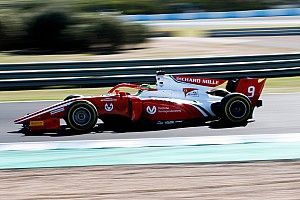 F2-test Jerez: Schumacher sluit als snelste man af, De Vries P5 op slotdag