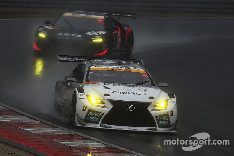 第1戦岡山|悪天候で途中終了となった決勝、GT300クラスは96号車K-tunes RC F GT3が優勝