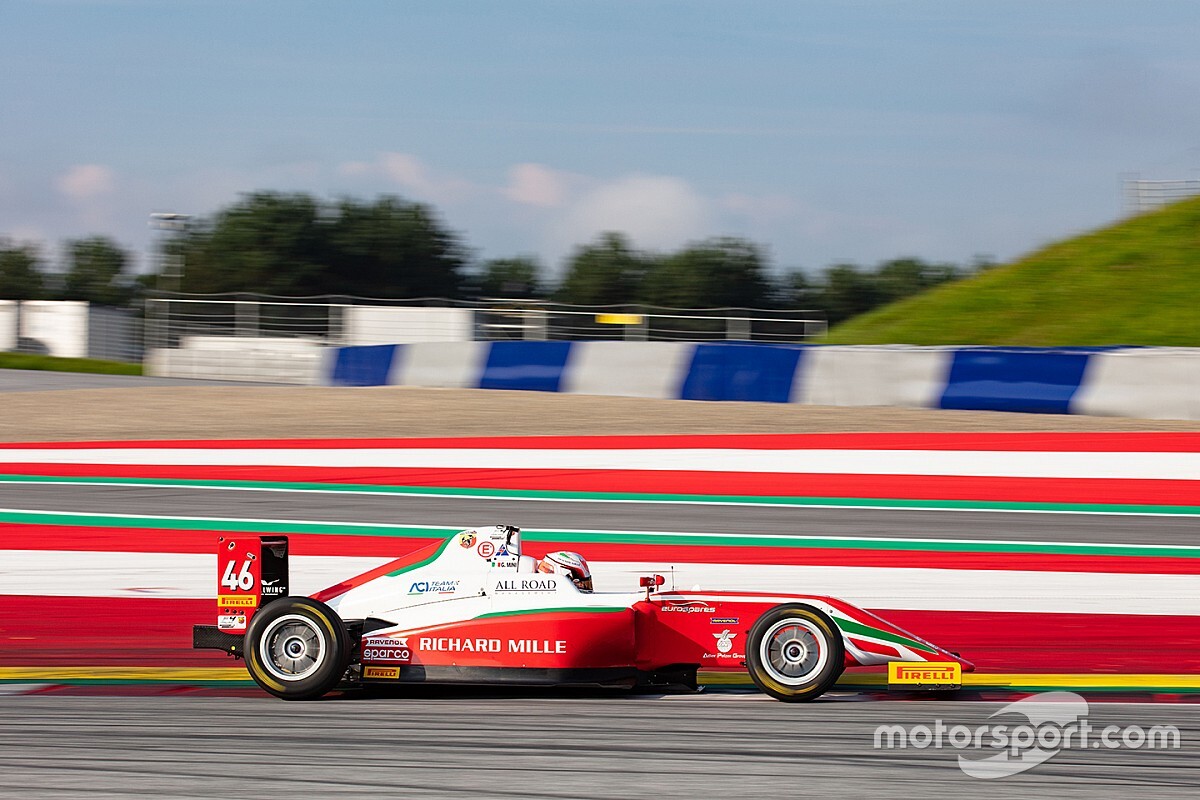 F4, Red Bull Ring, Gara 3: Minì primo con tenacia