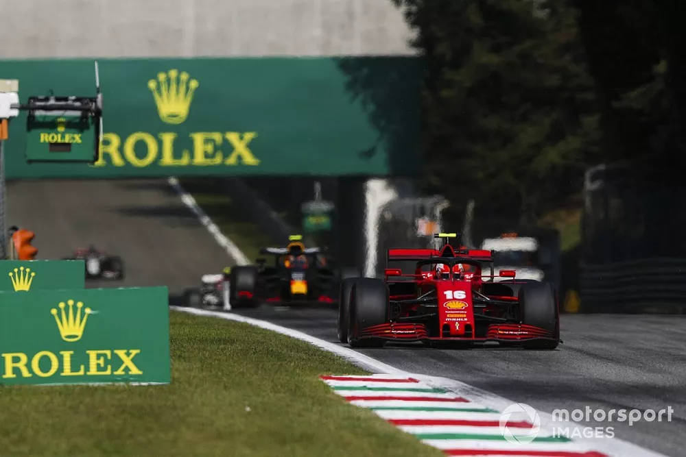 Charles Leclerc, Ferrari SF1000, Alex Albon, Red Bull Racing RB16