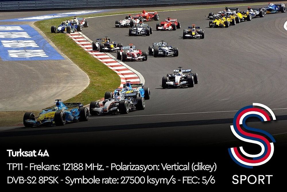 2020 Türkiye GP, S Sport'tan ücretsiz izlenebilecek