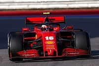 Leclerc, sorprendido por el buen rendimiento de Ferrari