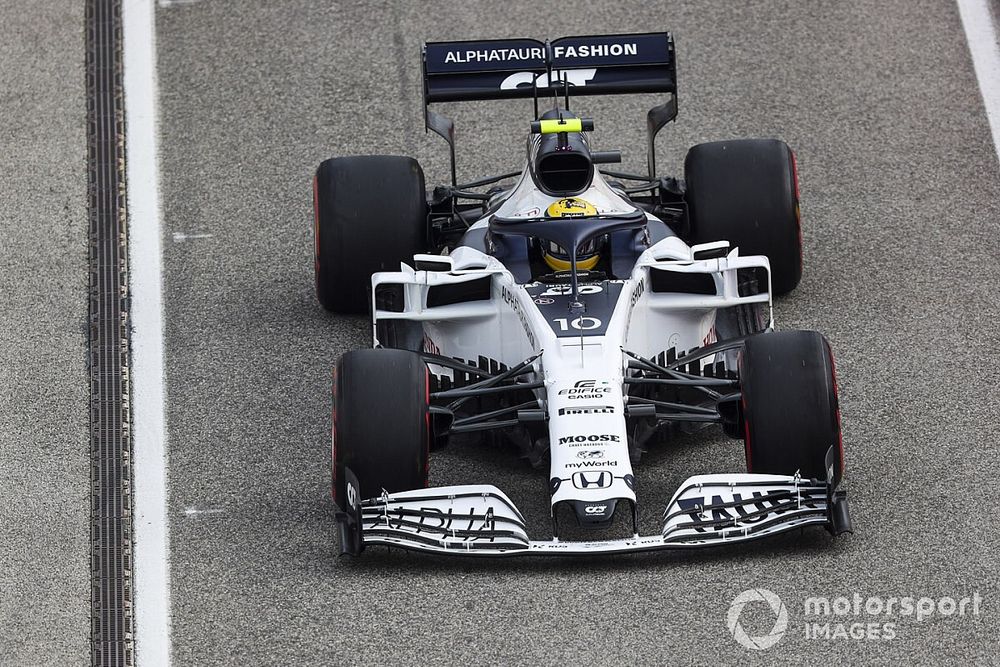 Sfortuna Gasly: fermato dal cedimento di una saldatura