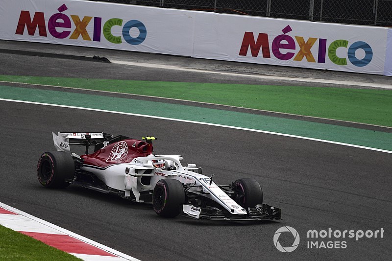 Fotogallery: l'Alfa Romeo Sauber nel Gran Premio del Messico