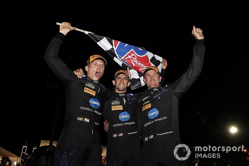 Petit Le Mans: WTR Cadillac snatches win on final lap