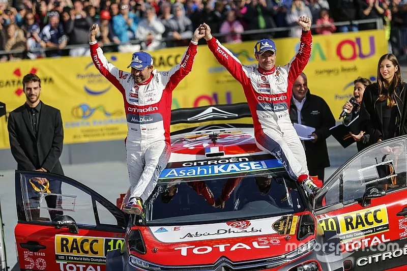 1. S&eacute;bastien Loeb, Daniel Elena, Citro&euml;n World Rally Team Citro&euml;n C3 WRC