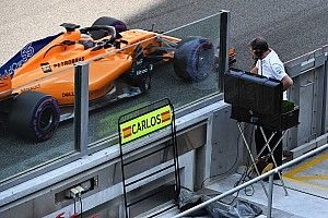 Salir del box con el McLaren fue un sueño hecho realidad, dice Sainz
