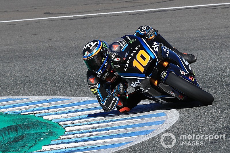 Tes Moto2 Jerez: Marini tercepat, Dimas Ekky ke-23