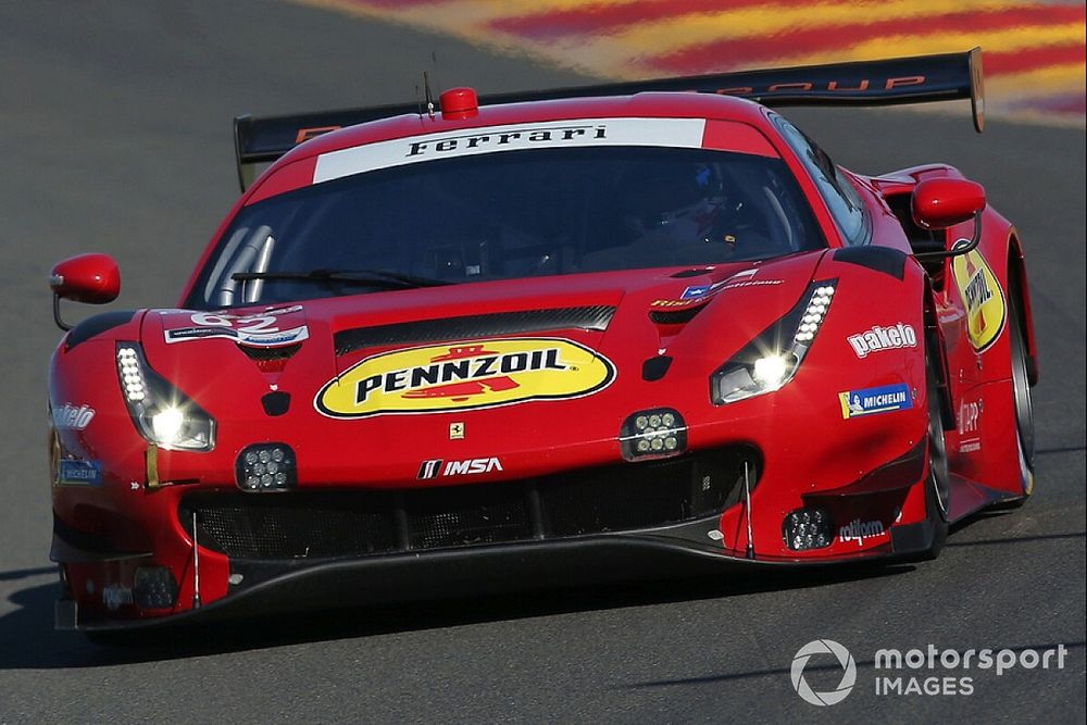 #62 Risi Competizione, Ferrari 488 GT3, GTD PRO: Daniel Serra, Davide Rigon