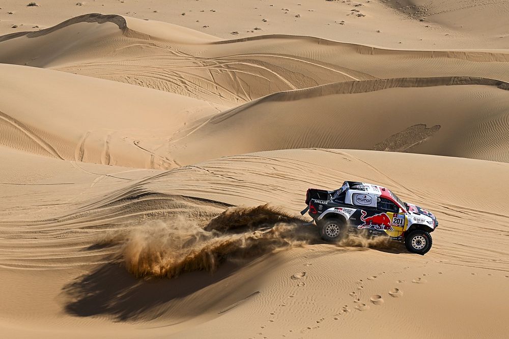 #201 Toyota Gazoo Racing Toyota: Nasser Al-Attiya, Matthieu Baumel