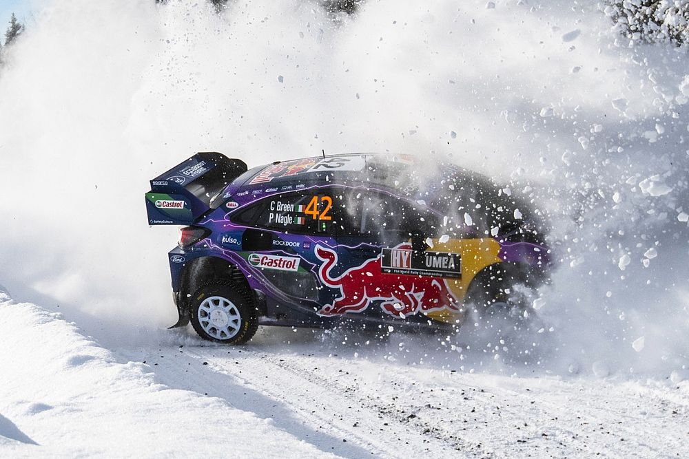 Windscreen washer distraction behind Breen's WRC Rally Sweden crash