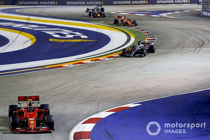 Estadísticas: Ferrari hizo historia en Singapur 2019