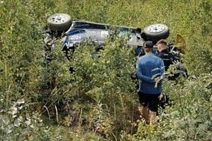 WRC: brutto crash per Paddon nei test. Non correrà in Finlandia!