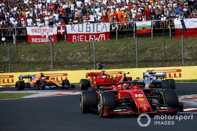 Leclerc ha evitato penalità grazie alle immagini dall'elicottero