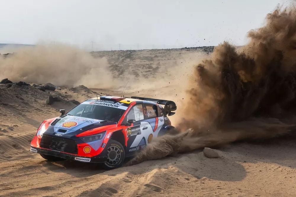 Adrien Fourmaux, Alexandre Coria, Hyundai World Rally Team Hyundai i20 N Rally1
