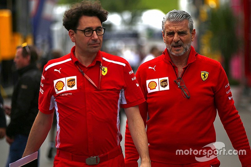 Arrivabene: “Geruchten over vertrek van Binotto zijn nepnieuws”