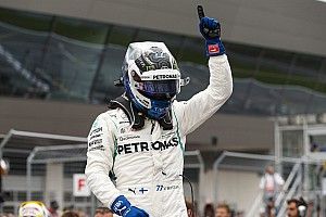 Bottas, tras su pole: "Nadie tiene más hambre de ganar que yo"