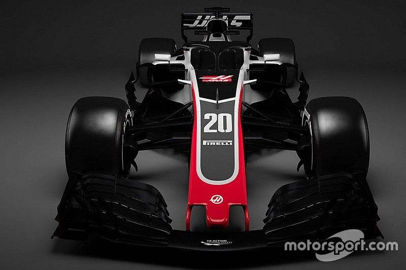 Haas F1 Team 2018 livery