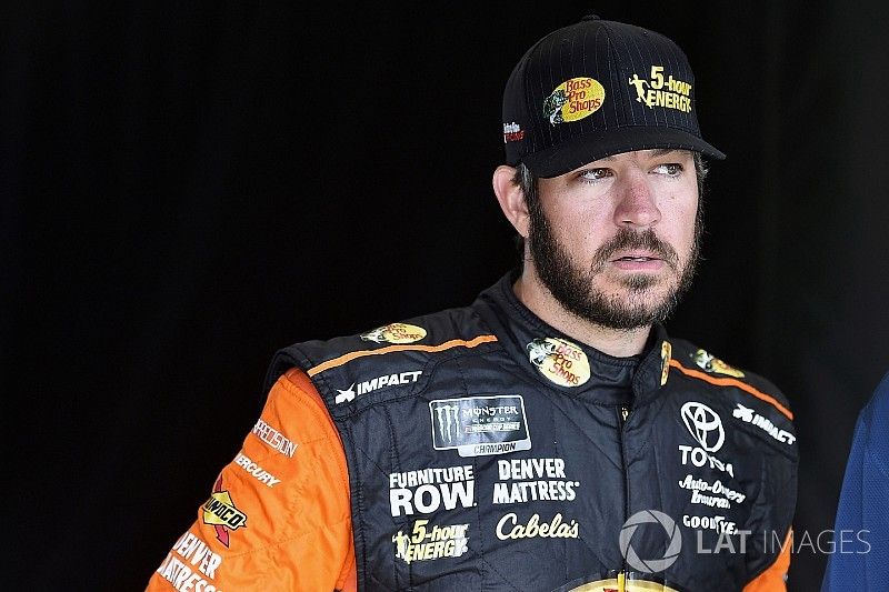 Truex admits Harvick in “his own zip code again”