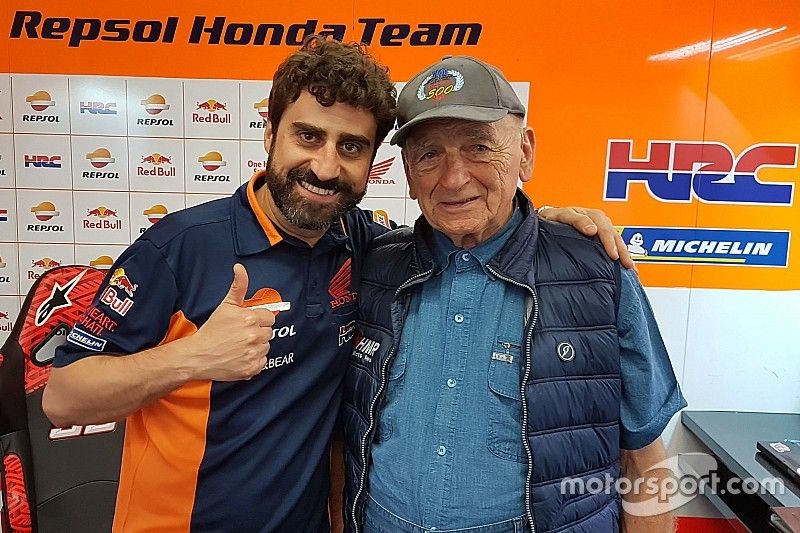 MotoGPコラム:イタリアGPを訪れた、ホンダ苦闘の歴史知る生き証人