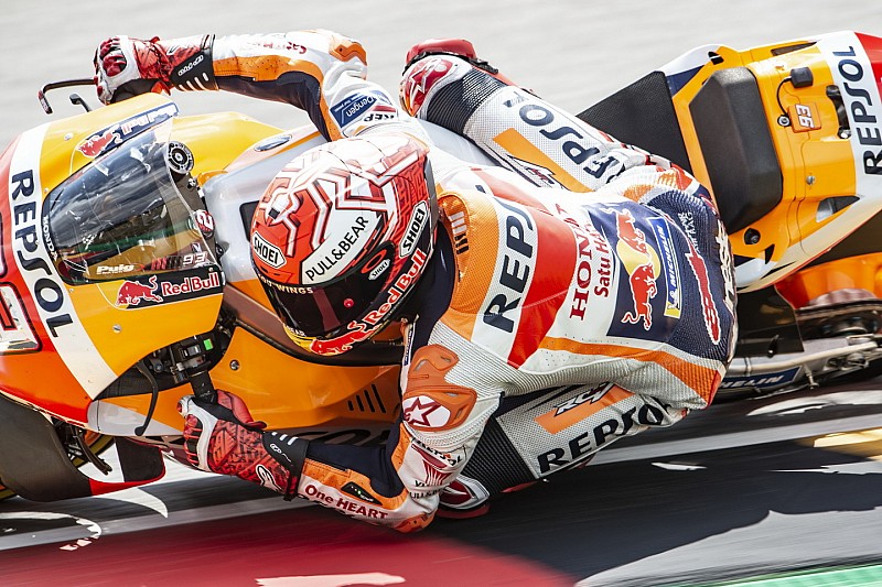 MotoGP Jerman: Marquez pecahkan rekor pole miliknya sendiri